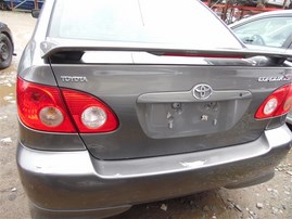 2005 Toyota Corolla S Gray 1.8L AT #Z24569